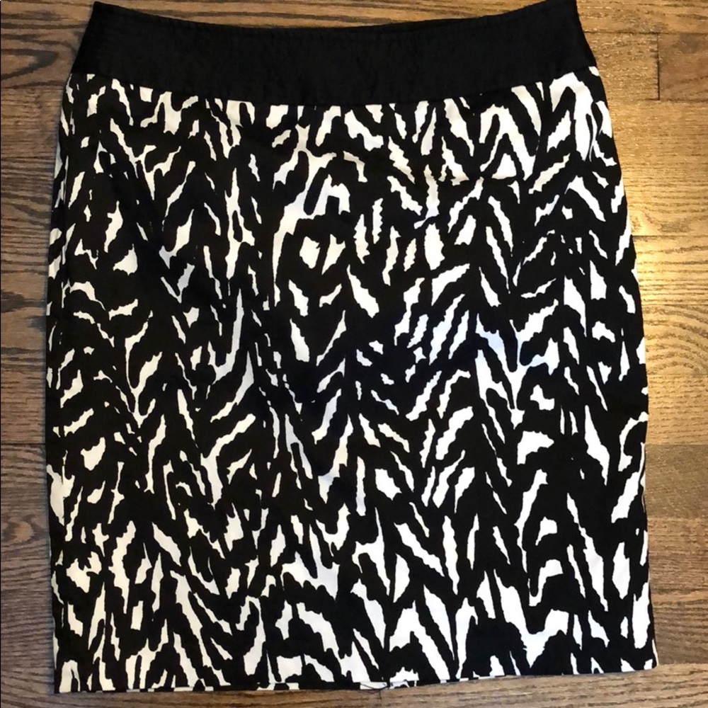 Print Pencil Skirt - The Limited